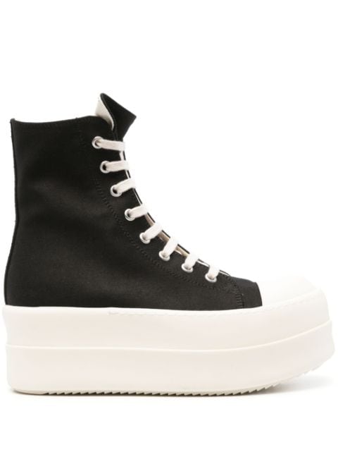 Rick Owens DRKSHDW 더블 범퍼 하이탑 스니커즈