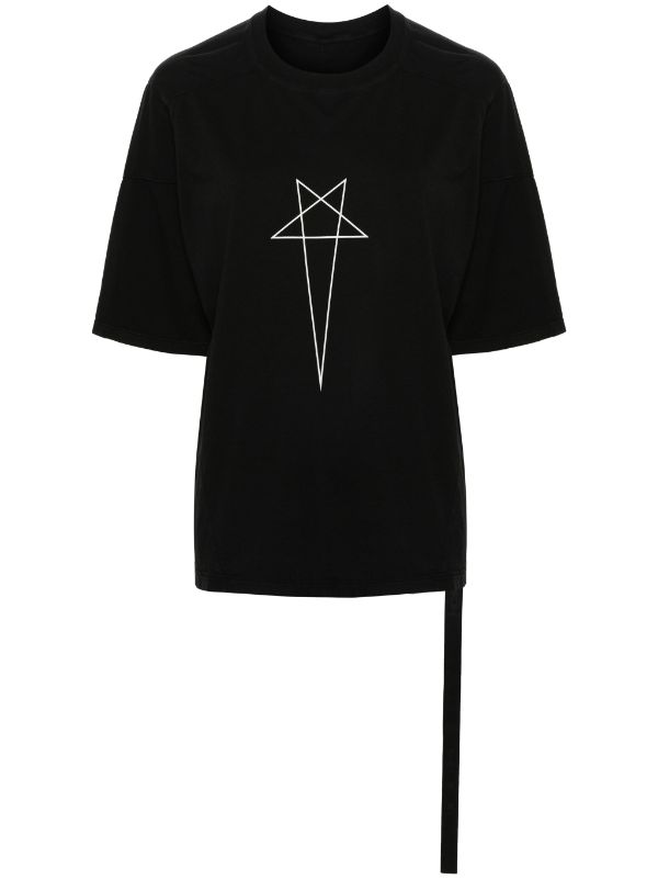 Rick Owens DRKSHDW Walrus スタープリント Tシャツ - Farfetch