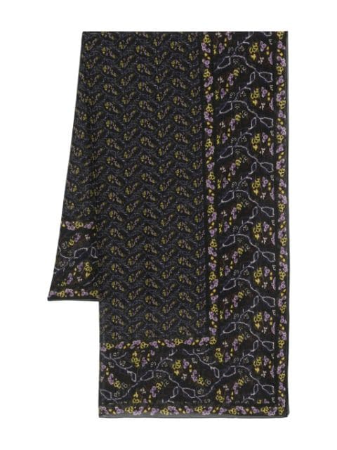 ISABEL MARANT Luana abstract-print scarf