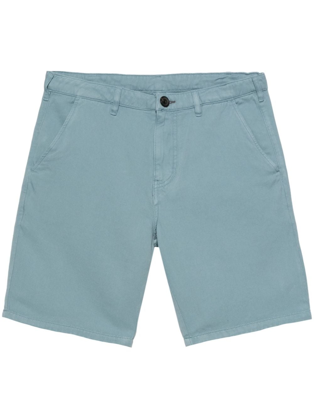 Ps By Paul Smith Logo-embroidered Bermuda Shorts In Blue