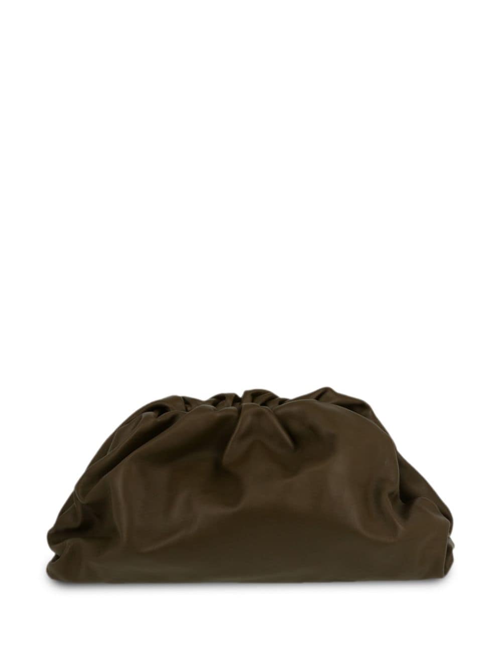 Pre-owned Bottega Veneta 2020s The Pouch Clutch Bag In Green