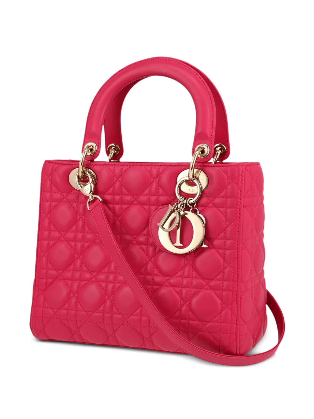 Christian Dior 2010s Lady Dior two-way handbag Women