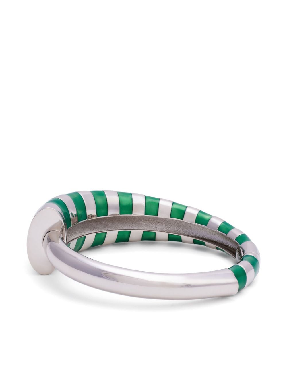 Ferragamo Shell two-tone design bracelet - Zilver