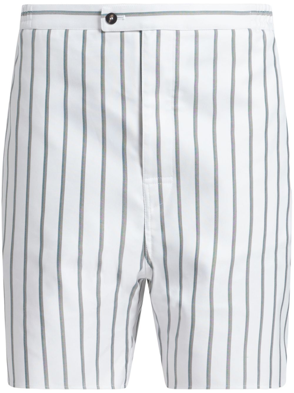 Ferragamo Striped bermuda shorts Wit
