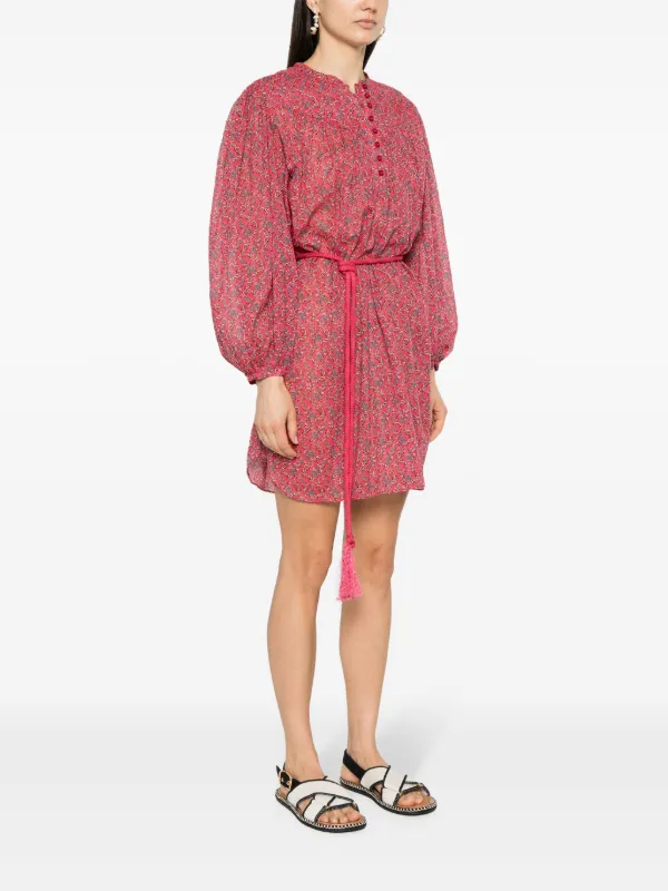 isabel marant etoile red dress Isabel Marant Nadela Dress in Red