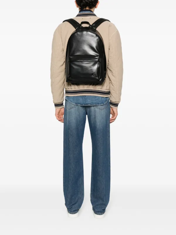 Coach Hall Leather Backpack | Black | FARFETCH Coach Hall Leather Backpack | Black | FARFETCH
