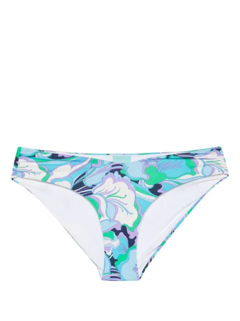 Melissa Odabash floral ruched bikini bottom