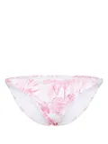 Melissa Odabash Alba floral-print bikini bottoms - White