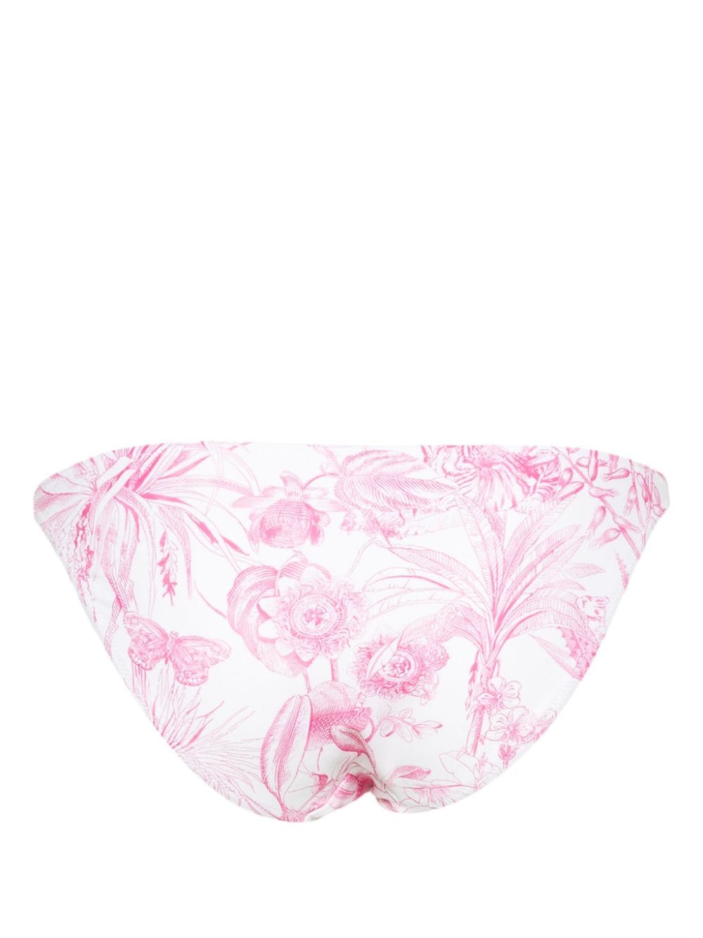 Melissa Odabash Alba floral-print bikini bottoms - Wit