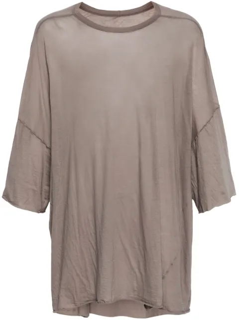 Rick Owens drop-shoulder organic cotton T-shirt