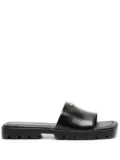 Coach Florence leather sandals - Black