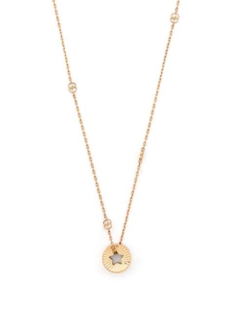 Gucci 18kt yellow gold Icon Star necklace