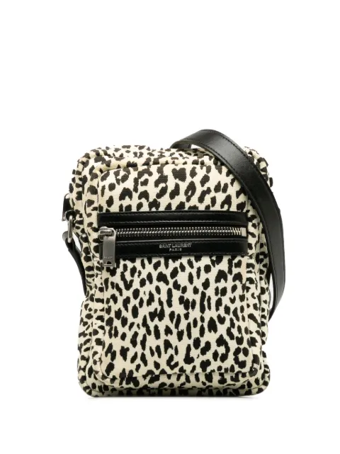 Saint Laurent Pre-Owned 2019 Sid canvas messenger bag