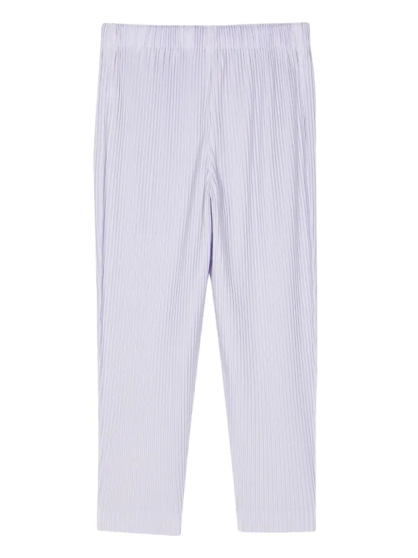 Homme Plissé Issey Miyake MC February パンツ | パープル | FARFETCH JP