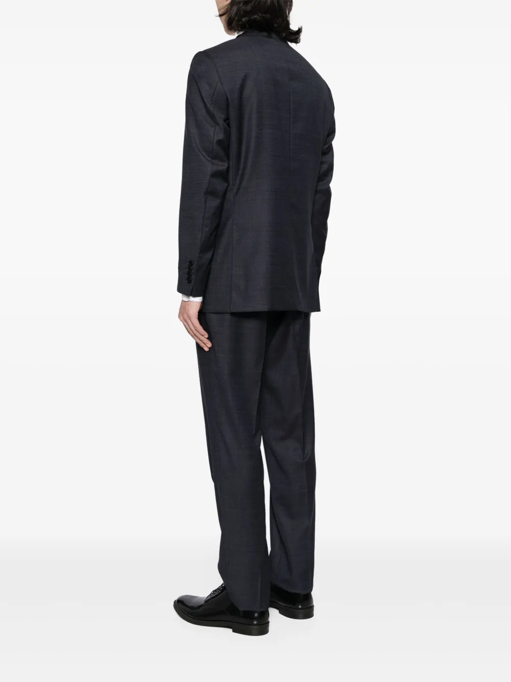 Canali Pak met enkele rij knopen Blauw
