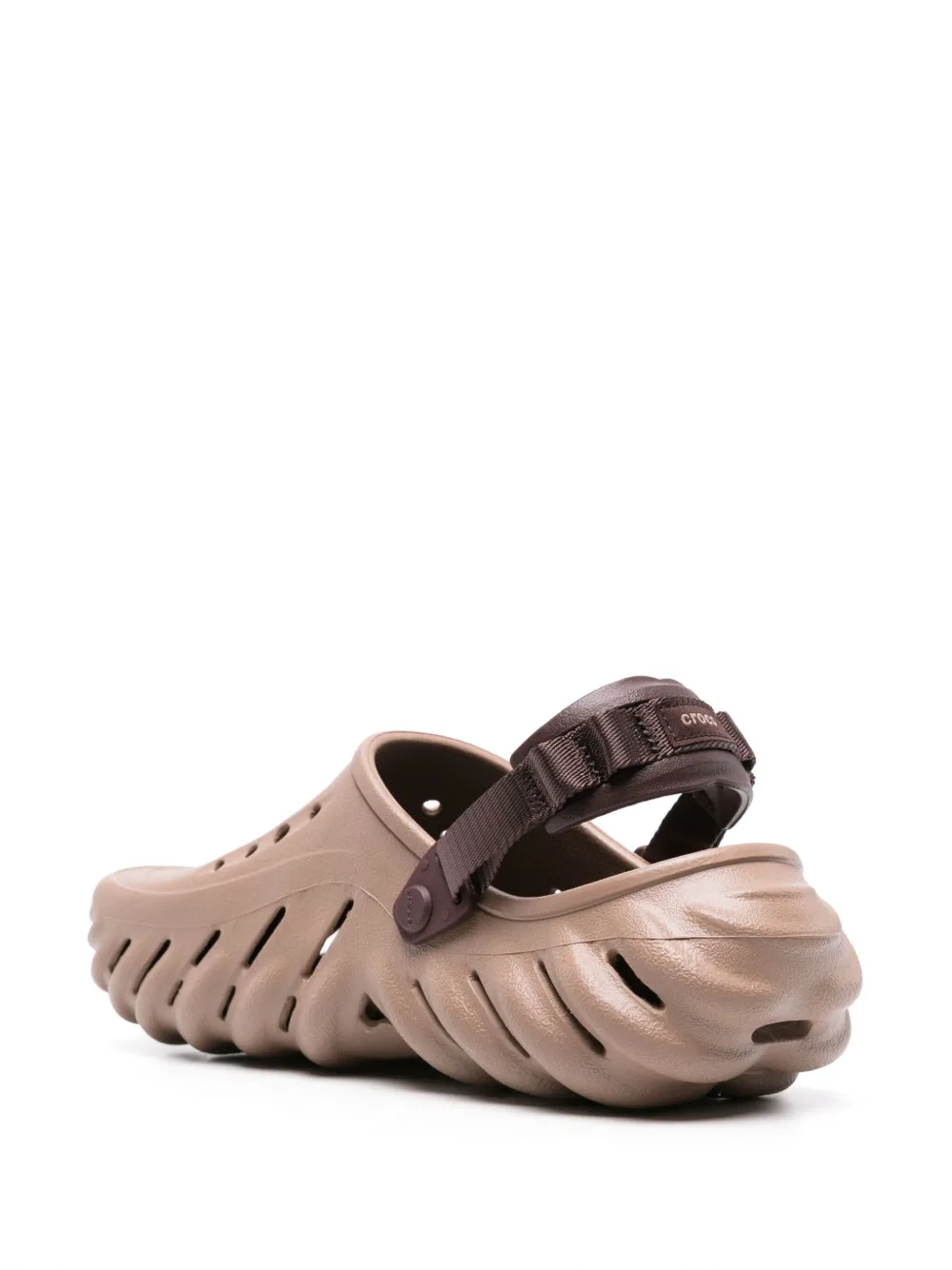 Crocs Echo chunky klompen Beige