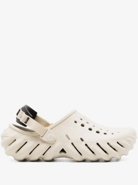 Crocs mules Echo à semelle épaisse