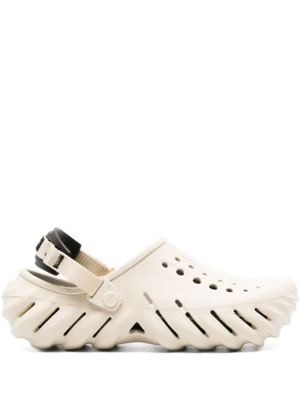 チャコです Crocs Echo Chunky Clogs | Neutrals | FARFETCH ZA