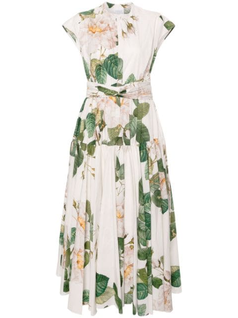 Giambattista Valli floral-print cotton maxi dress