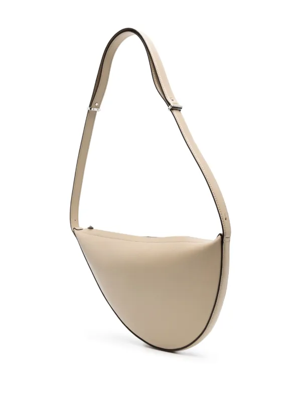 関税・送料込み【TOTEME】スクープレザーショルダーバッグ TOTEME Scooped レザーショルダーバッグ | ニュートラル