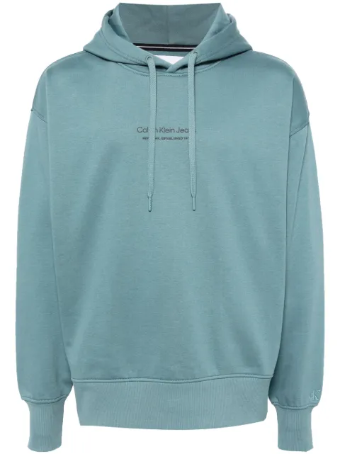 Calvin Klein Jeans hoodie con logo estampado y cordones