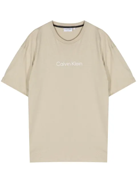 Calvin Klein Hero logo-print cotton T-shirt