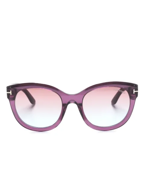 TOM FORD Eyewear Tamara oversize-frame sunglasses