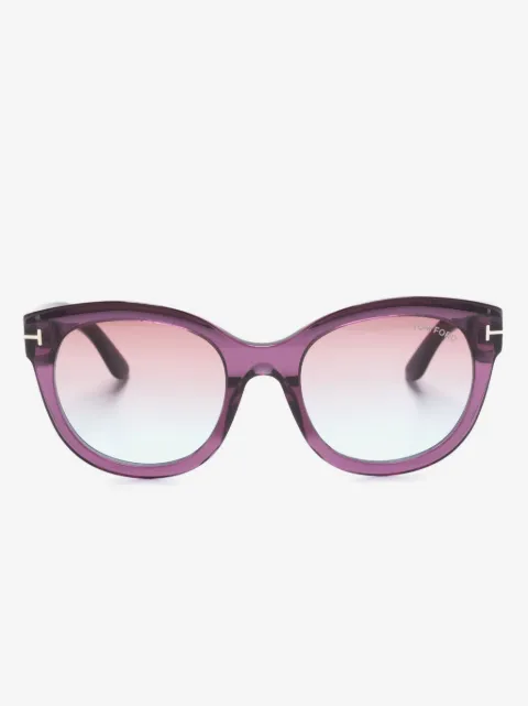 TOM FORD Eyewear Tamara oversize-frame sunglasses