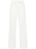 P.A.R.O.S.H. logo-embroidered straight trousers - White