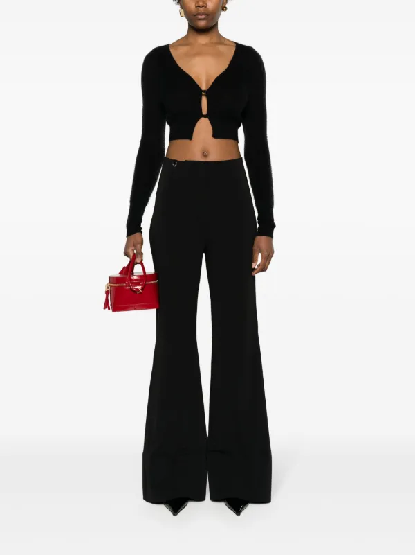 【関税＆送料込み】Jacquemus 'Apollo' Trousers Jacquemus Apollo Flared Trousers | Black | FARFETCH JO