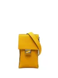 Fendi Pre-Owned 2020-2023 Baguette phone crossbody bag - Yellow