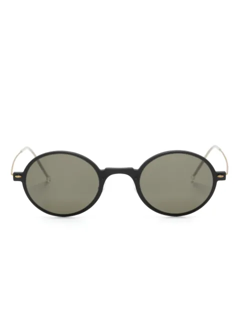 Lindberg 8339 round-frame sunglasses