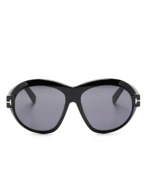 Gucci Eyewear オーバーサイズ サングラス | ブラック | FARFETCH JP