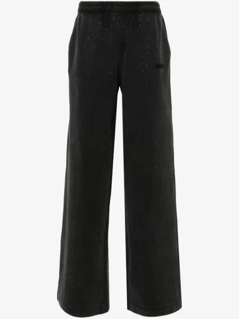 VETEMENTS crystal-embellished track pants