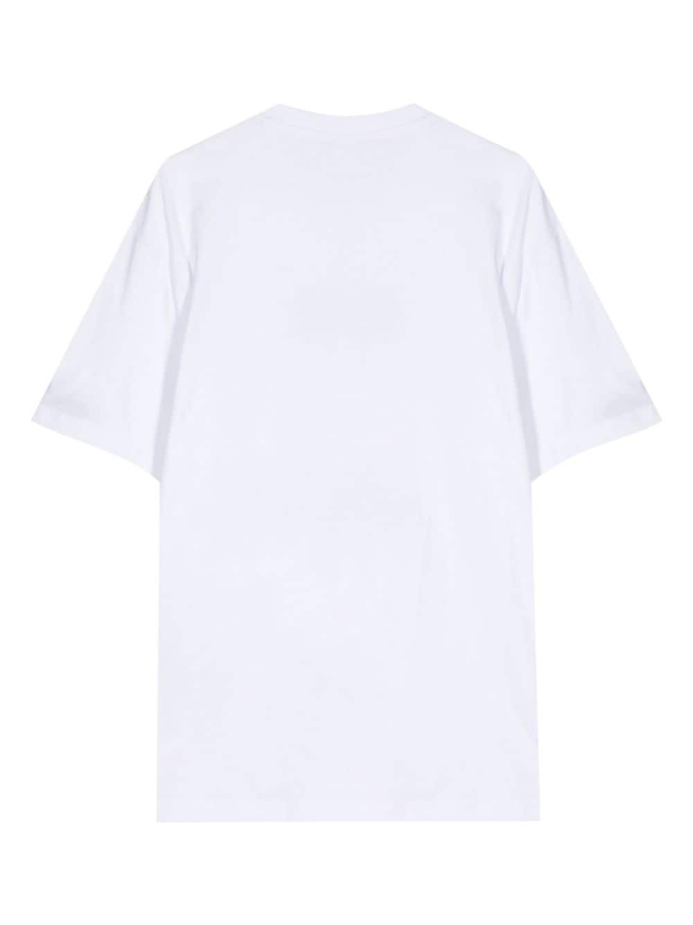 Calvin Klein logo-detail cotton T-shirt - Wit
