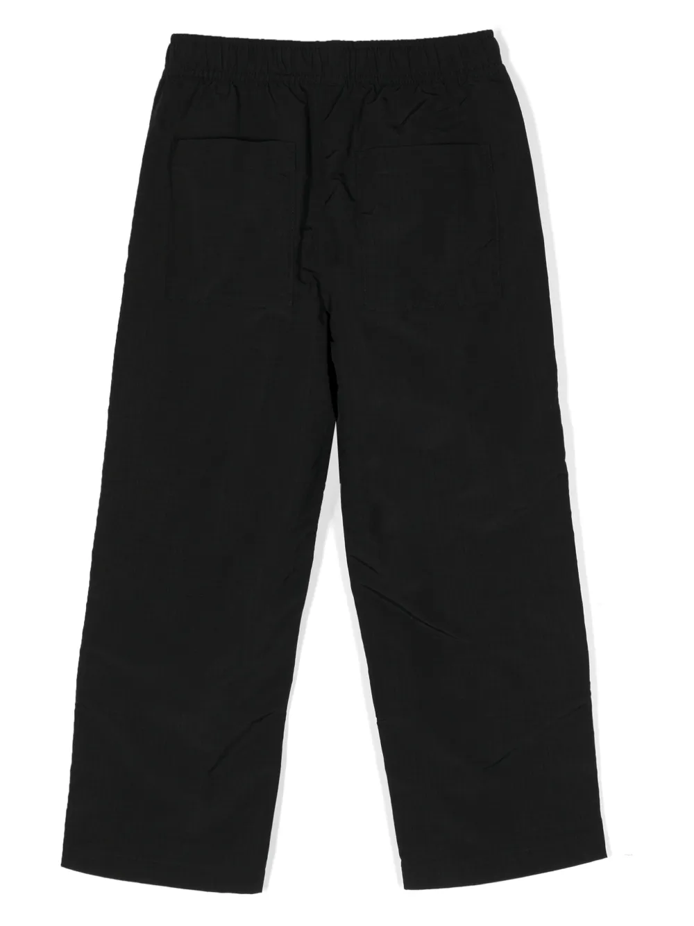 Calvin Klein Kids Ripstop trainingsbroek met logoband Zwart
