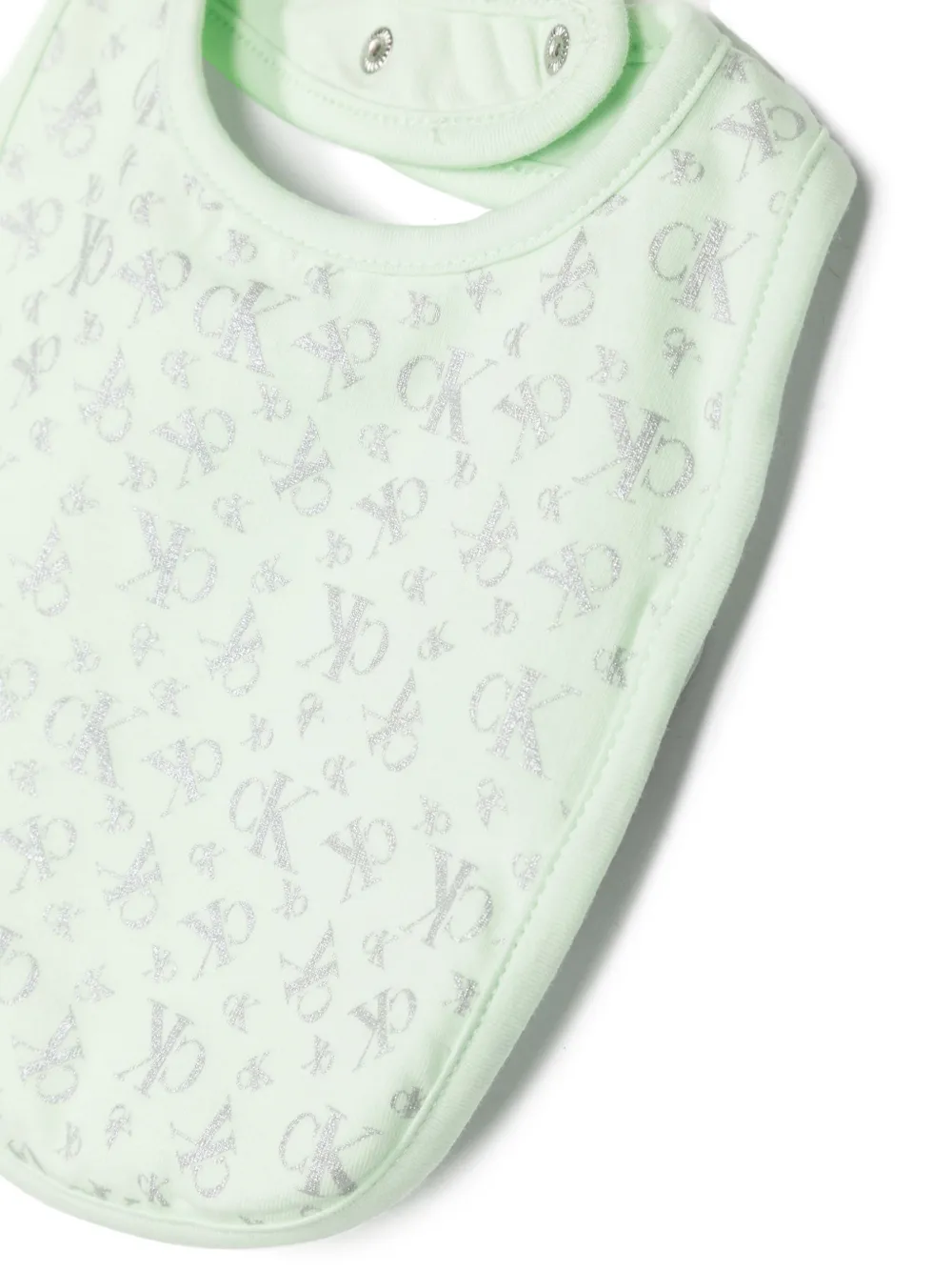 CALVIN KLEIN METALLIC LOGO-PRINT BABYGROW (SET OF THREE)