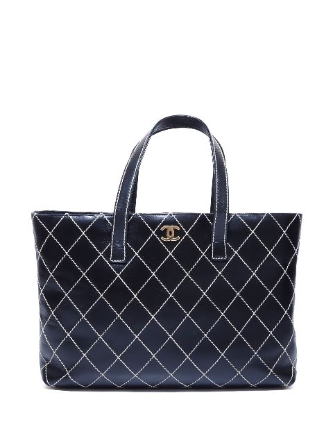 HOT SALE CHANEL Wild Stitch tote bag Women