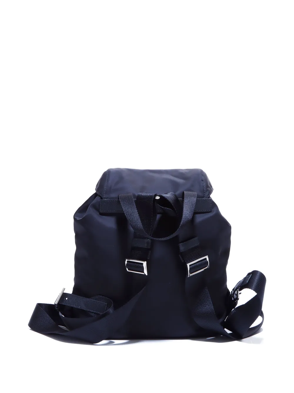Prada Pre-Owned Lichtgewicht rugzak met logo - Zwart