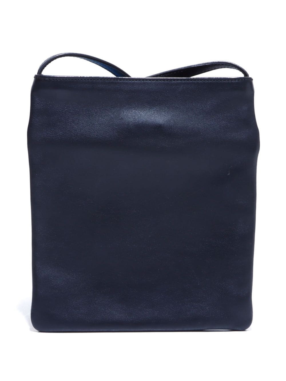 Pre-owned Loewe Anagram-debossed Shoulder Bag In Black