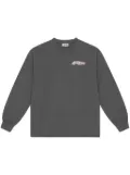 GANNI Loveclub graphic-print sweatshirt - Grey