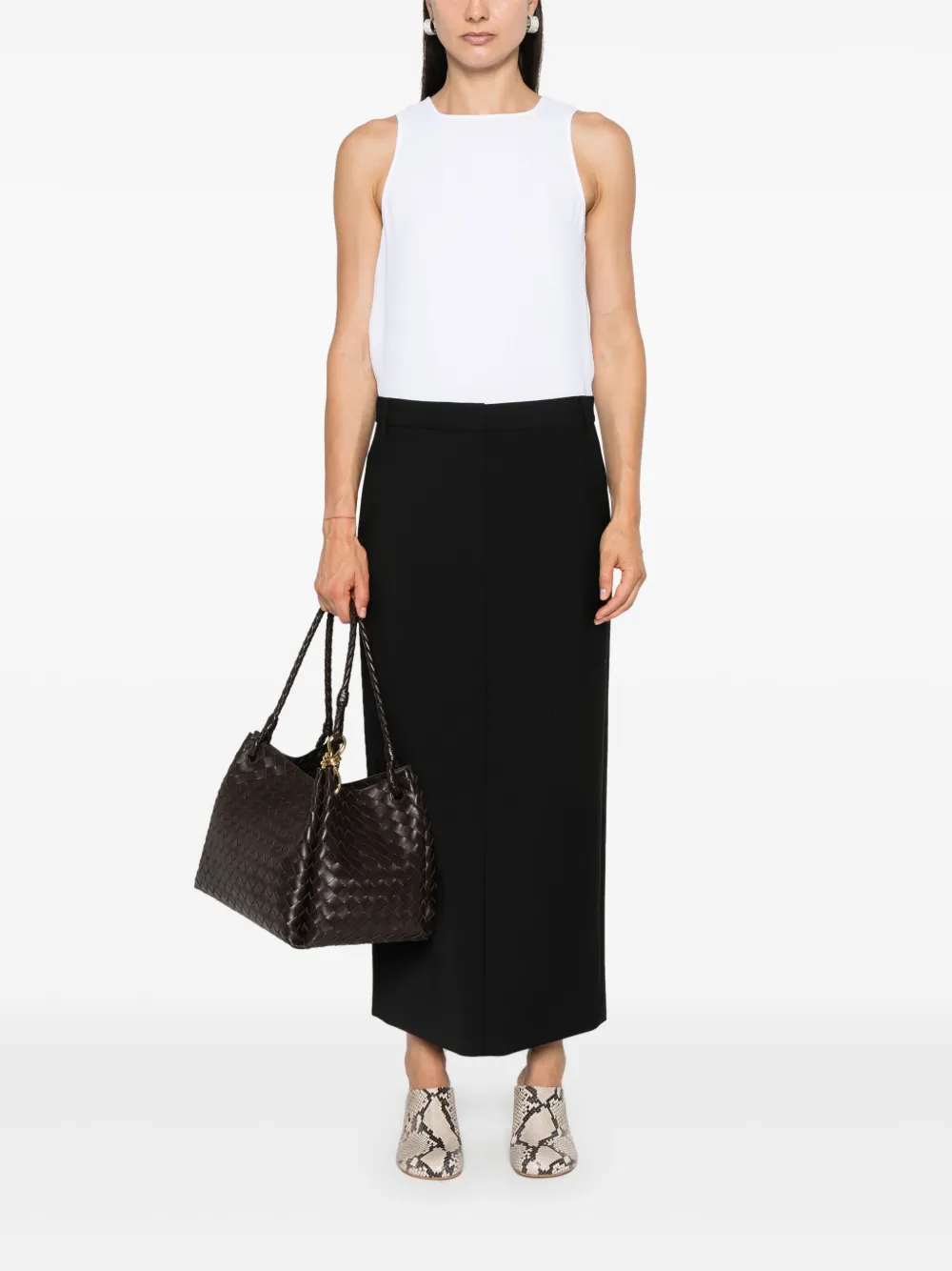Tibi Pebble Sable crepe-top | Veste & tanktoppe | Image 2