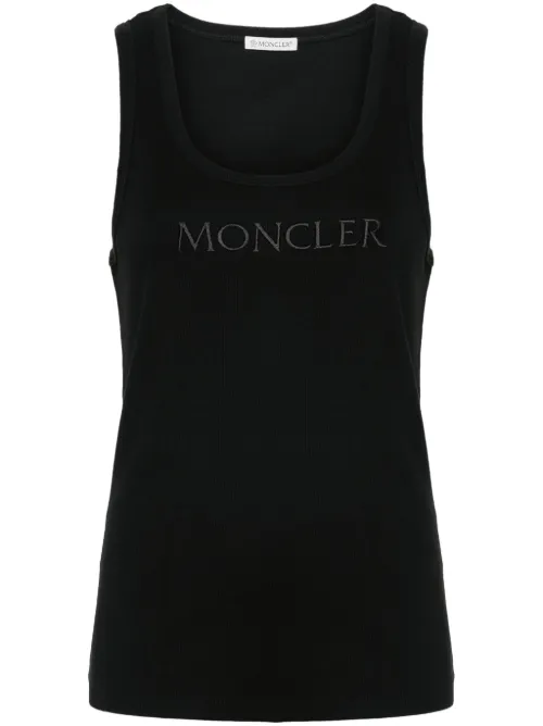 Débardeur à logo brodé - Moncler - Modalova