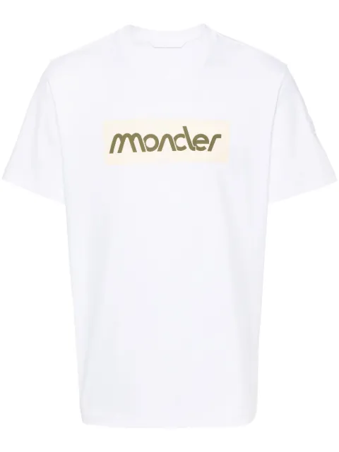 Moncler rubberised-logo T-shirt