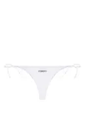 VETEMENTS logo-print bikini bottom - White