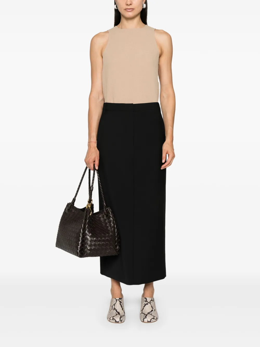 Tibi Pebble Sable crepe-top | Veste & tanktoppe | Image 2