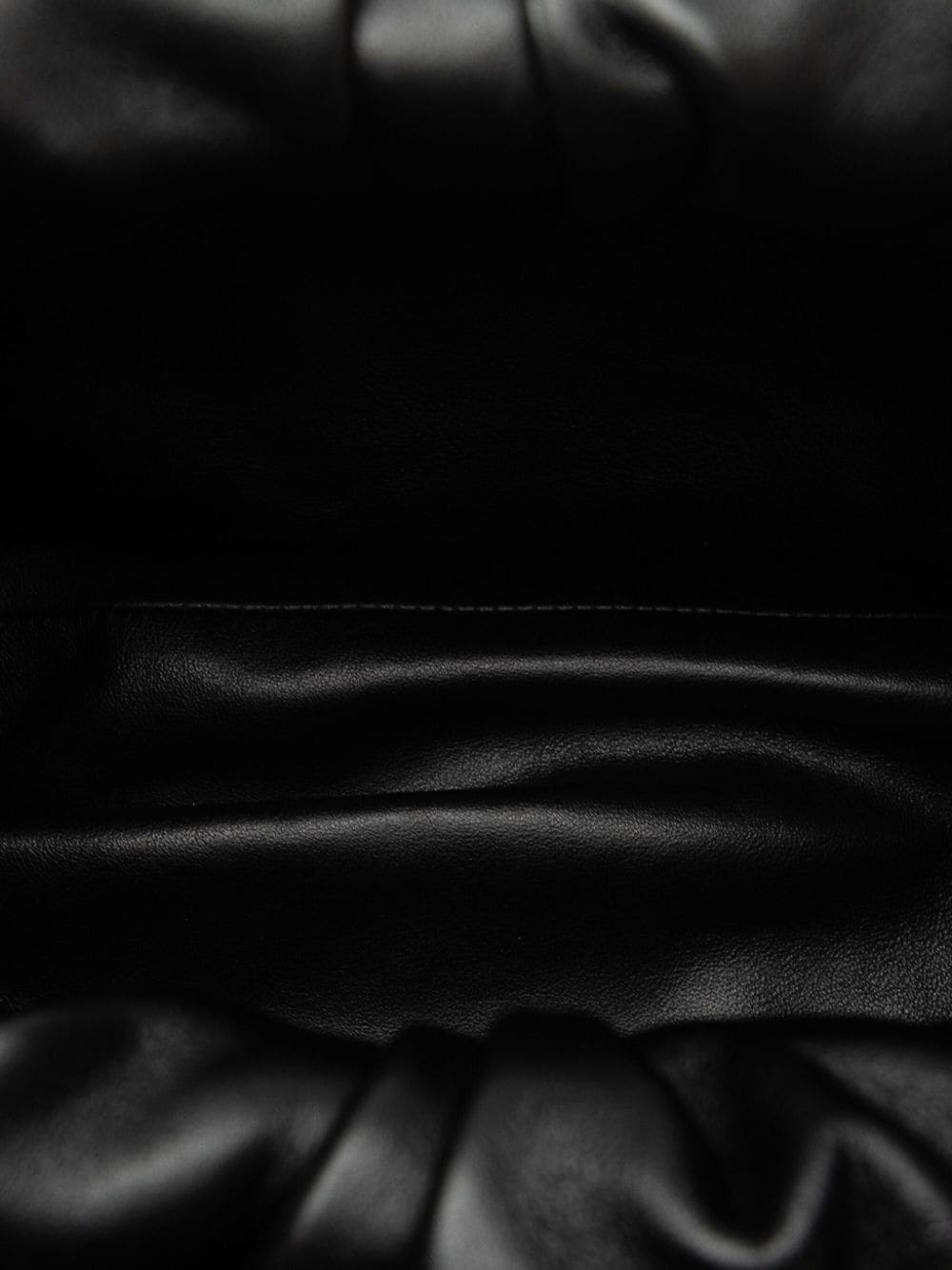 Pre-owned Bottega Veneta The Shoulder Pouch 中号单肩包（2012-2023年典藏款） In Black