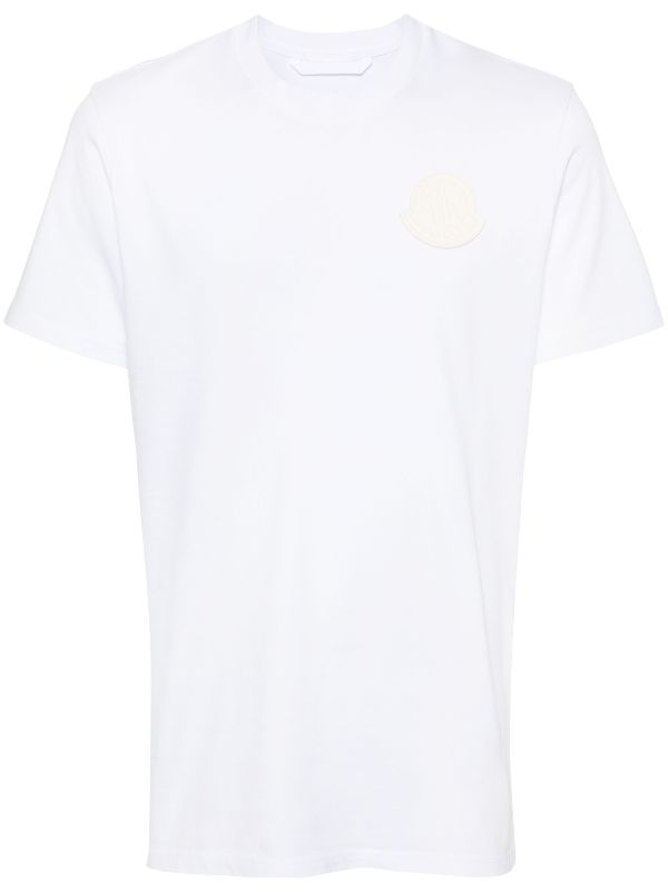 Moncler logo shop patch t shirt