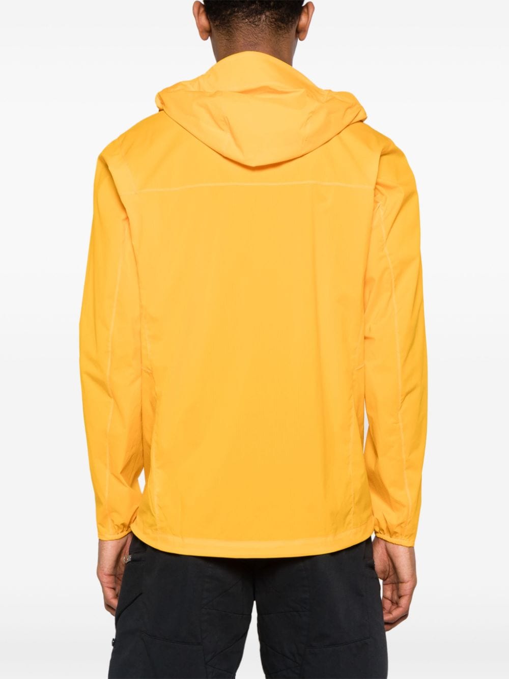 Shop Arc'teryx Squamish Hooded Jacket In Yellow