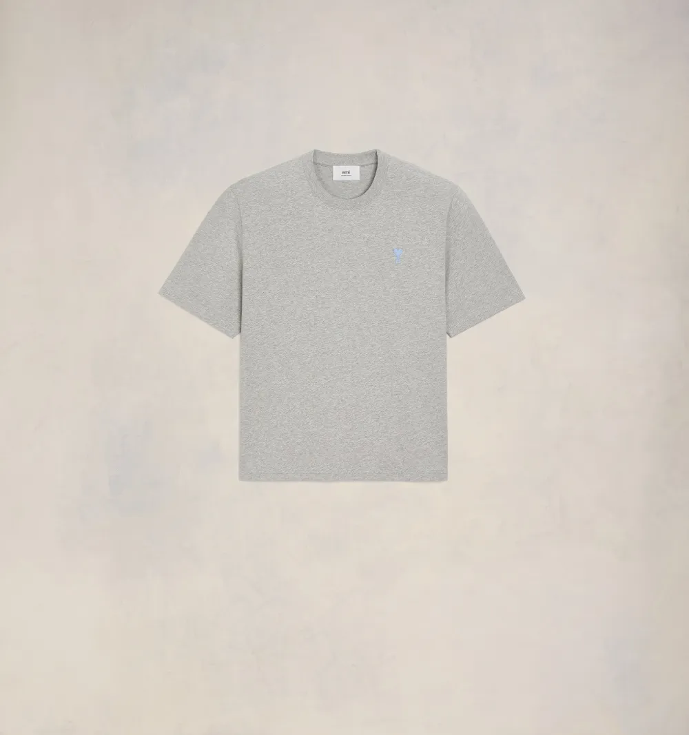 Ami de Coeur T-shirt Grey Unisex - XXL - AMI Paris